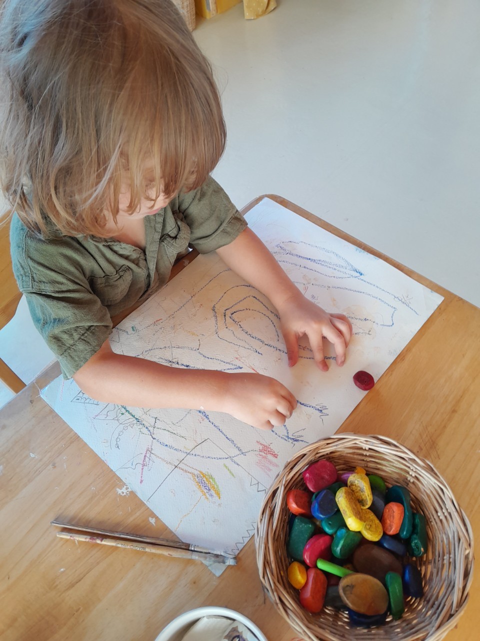 Child drawing